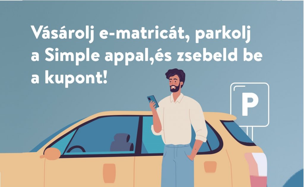 E-matrica+parkolás kupon: szerezd meg és nyerj!